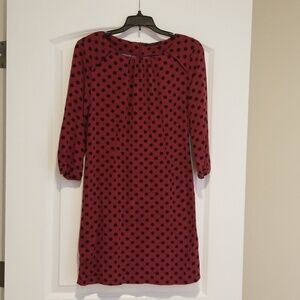 Cute polka dot women's dress. Size XS